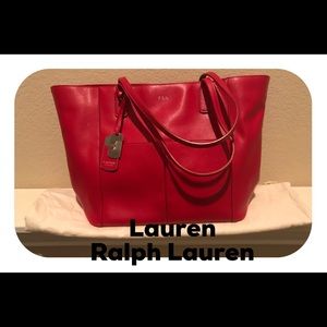 Vintage LAUREN RALPH LAUREN tote